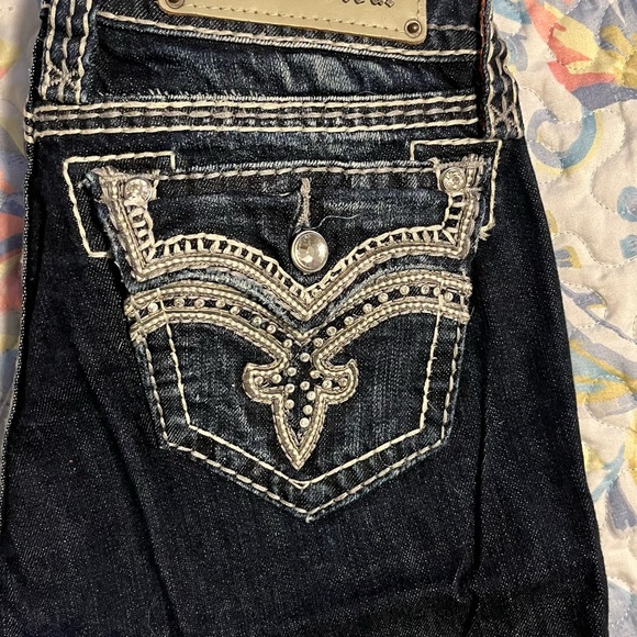 Rock Revival Denim - Barely worn Rock Revival jeans, Darcy, Easy Boot, size 27 (waist).